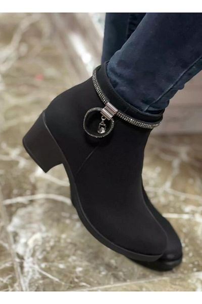 Pine Cone Silver Buckle Women's Boots