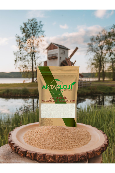aktarloji 500 gr Glutensiz Çiğ Karabuğday Unu Greçka