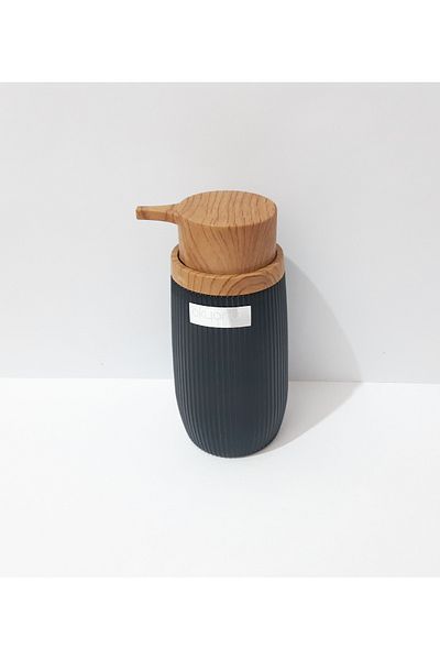 renkli çiçekler 300 ml Πολύχρωμος Ξύλινος Διανομέας Υγρού Σαπουνιού