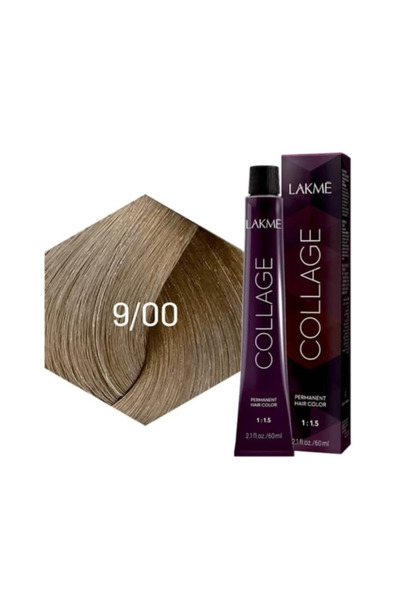 LAKMÉ لاكمي كولاج صبغة شعر 9/00 ، اشقر فاتح جدا