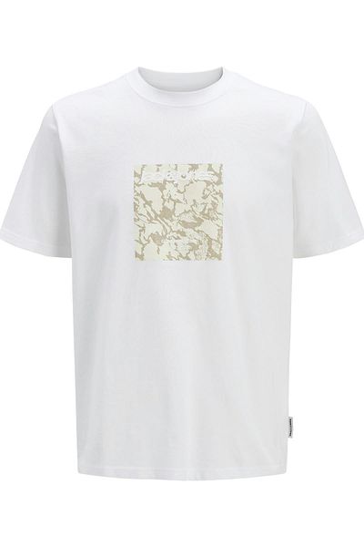 Jack & Jones Ανδρικό μπλουζάκι Jack&jones Tarmac Camo με λαιμόκοψη με λαιμόκοψη