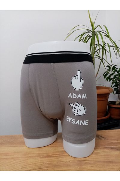 MODA Gift,Fun and Funny Printed Modal Fabric (Soft,Light and Breathable) Men's Boxer
