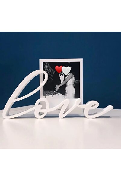 Dekoratif "Love" Yazısı Fotoraflık