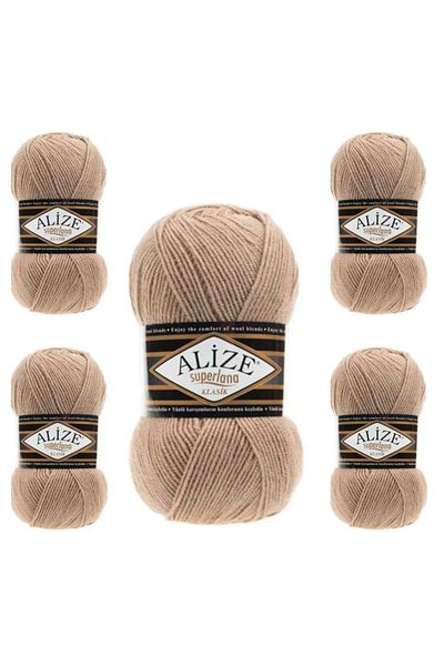 ÇEÇEN HOME Superlana 05 Mint Classic Πλεκτό Χειρός - Γιλέκο και Ζακέτα Κασκόλ Πουλόβερ 5 τεμαχίων