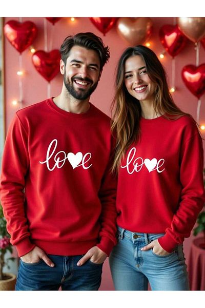 seda UNISEX ΓΥΝΑΙΚΕΣ / ΑΝΔΡΕΣ ΗΜΕΡΑ ΑΓΑΠΗΣ ΕΙΔΙΚΟ ΖΕΥΓΑΡΙ ΦΟΥΡΝΟΣ OVERSIZE (ΓΡΑΦΤΕΤΕ ΤΟ ΜΕΓΕΘΟΣ ΣΑΣ ΣΤΗΝ ΠΑΡΑΓΓΕΛΙΑ)