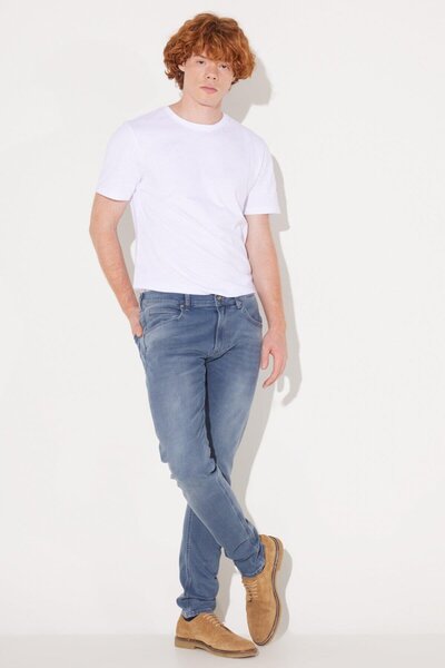 Lee Slim Tapered Erkek Denim Pantolon L719026uq_luke
