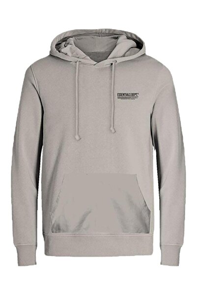 Jack & Jones JJOLIVE SWEAT HOOD Moonbeam