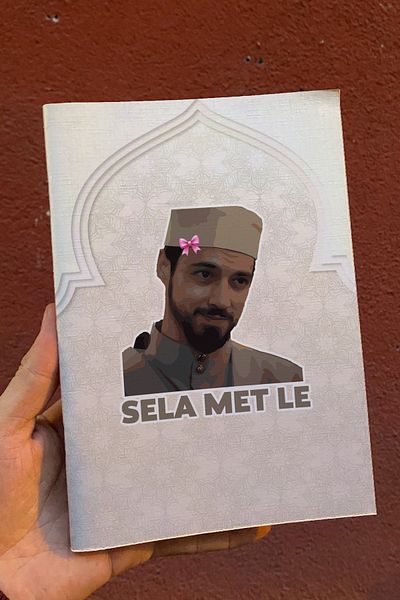 Namgo Cüneyd Efendi - Sela Met Le A5 Bloc de note casual fără căptușeală (50 de coli)