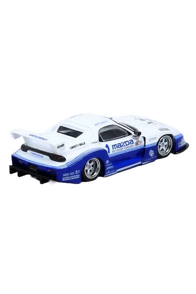 TOYFEST Inno 1/64 مازدا RX7 RX7 FD3S LB-SUPER صالون هونغ كونغ للسيارات الألعاب 2024