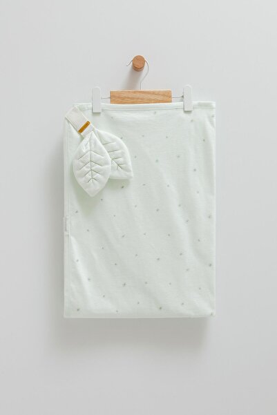 Caramell Barletta Beti Premium Combed Cotton Blanket 85*90cm Green