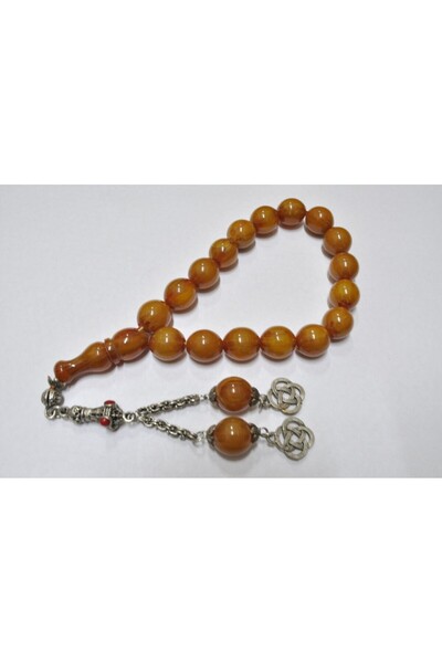 Otantik Çarşı Mărgele de rugăciune din chihlimbar 13*14 mm (khr-13041)