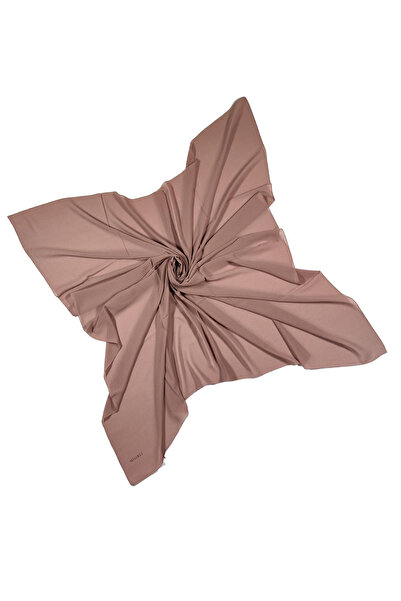 mim eşarp 120X120 cm Crepe Scarf - Solid Color, Corn