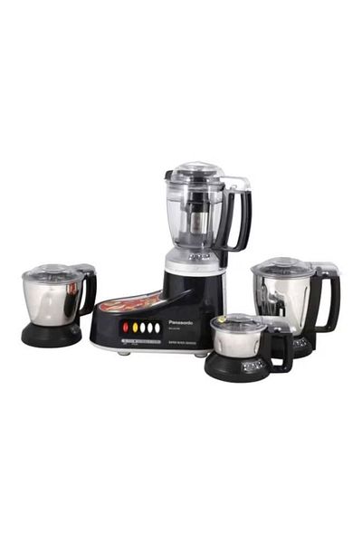 PANASONIC MX-AC400 Super Mixer Grinder, 1000W, 3 Stainless Steel Jars, 1 Juicer Jar, 2Yr Warranty