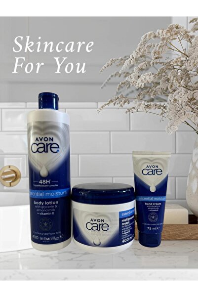 AVON Комплект за интензивно хидратиране на ръце, лице и тяло с глицерин и бад...