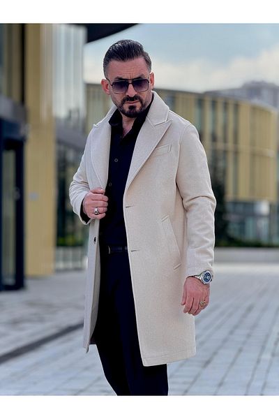 MİS MODA معطف طويل للرجال