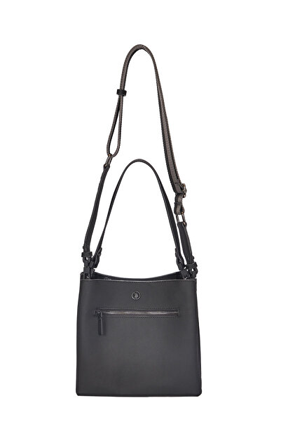 U.S. Polo Assn. Women's Black Shoulder Bag Us24276