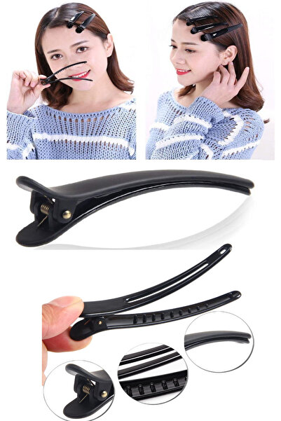 ESENLİWE 4 Adet Saç Kesimi Klipsi Saç Toplama Klipsi Saç Tutucu Saç Şekillend...