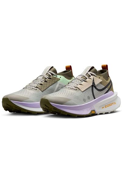 Nike Zoom X Zegama Trail 2 Vibram Slip-Resistant Sole Fd5191-fd5190 Unisex Sports Shoes Beige
