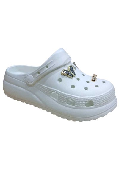 Akınal Bella Papuci Cros Papuci Sabo Hospital pentru femei Papuci pentru asistentă medicală Papuci Cros cu accesorii din piatră