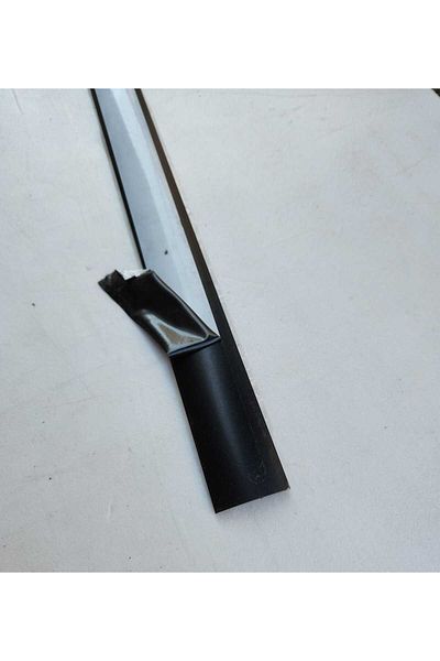 Emek Yapı Black Aluminum - 90cm Hardwood Door Sill and Slats Adhesive