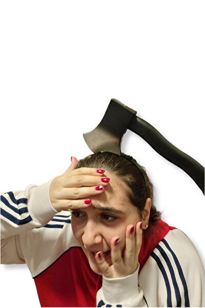 TOYFEST Halloween - Head Studded Axe Prank Crown