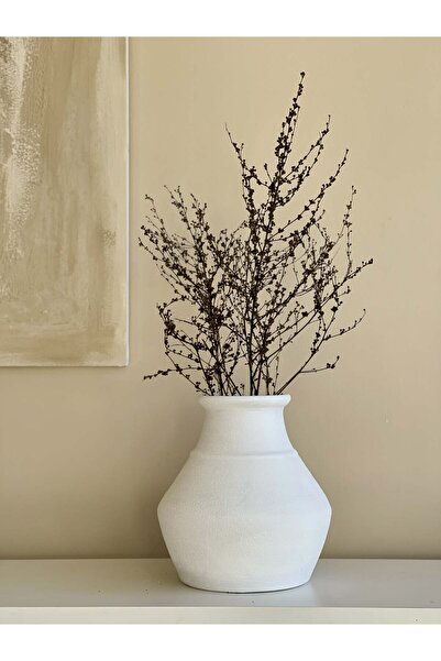 Allegorie.Co VAZA LOCCA TEXTURATA SI MATĂ ALBĂ