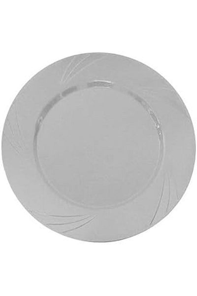 nerede bulurum Mini Party Store Crystal Mica Plate Silver 6 Pieces