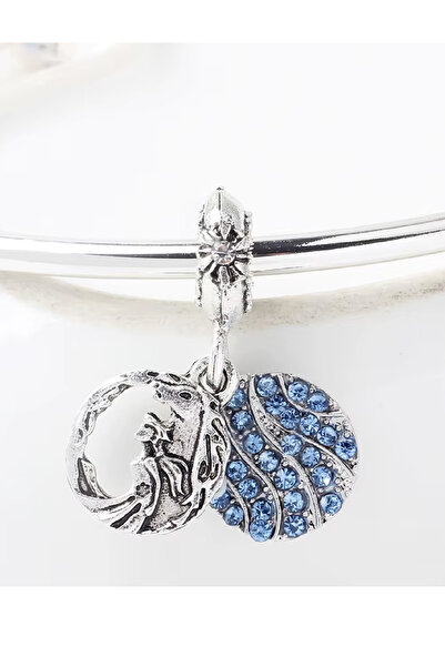 Fubena Frozen Elsa Disk Gümüş Charm
