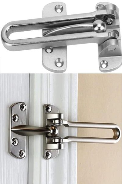optana Home Office Door - Steel Door, Safety Clamp, Stainless Latch Lock