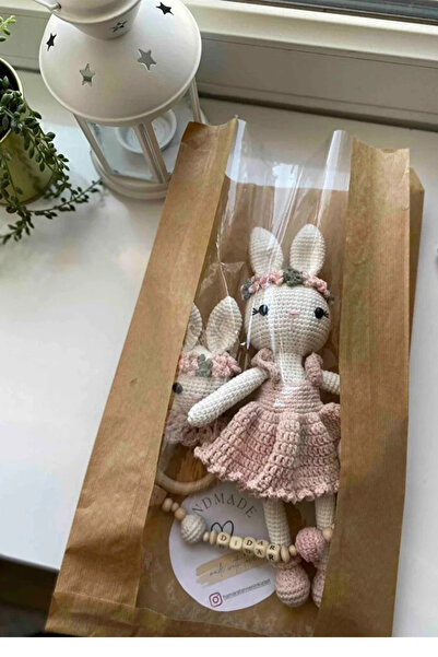 Dekals 100 Adet 25x42 Büyük Boy Pencereli Hediye Ambalaj Kağıdı Kraft Kese Kağıdı