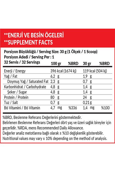 High Nutrition Whey Protein 240 g Protein Powder with Banana Flavor 24 g Protein
