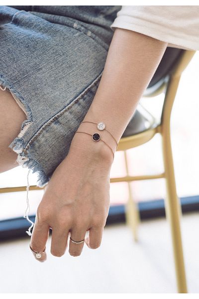 Victoria Hyde Sudbury Hill Marble Black Armband