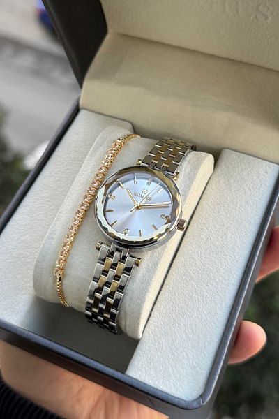 Homies Women's Wrist Watch Gift Box and Bracelet - Hm 769834562
