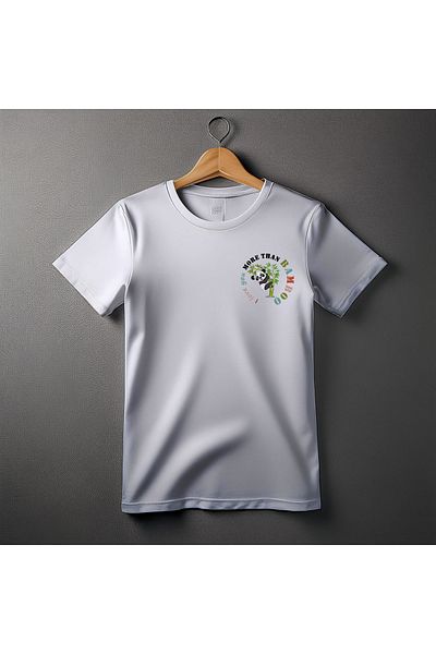Ozzy Ψηφιακό μπλουζάκι με μοτίβο Panda Unisex