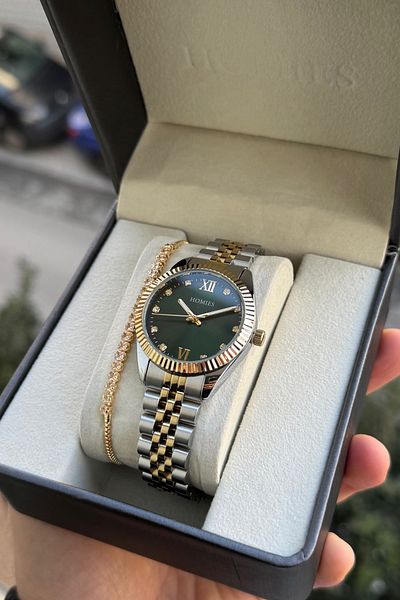 Homies Women's Wrist Watch Gift Box - Bracelet Gift Hm 5345646865