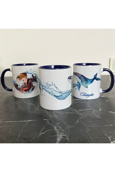 Kupabaskıcısı Genshin Impact Tartaglia Asilzade Mug - Colorful Series
