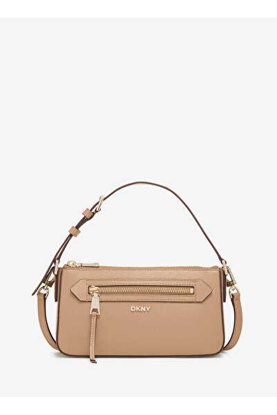 Dkny Deri Kahve Kadın 23x12x6 cm Çapraz Çanta R42HKE18