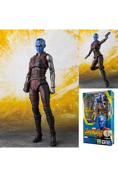 BANDAI S.H.Figuarts Marvels Avenger 3 - Nebula Limited Action Figure