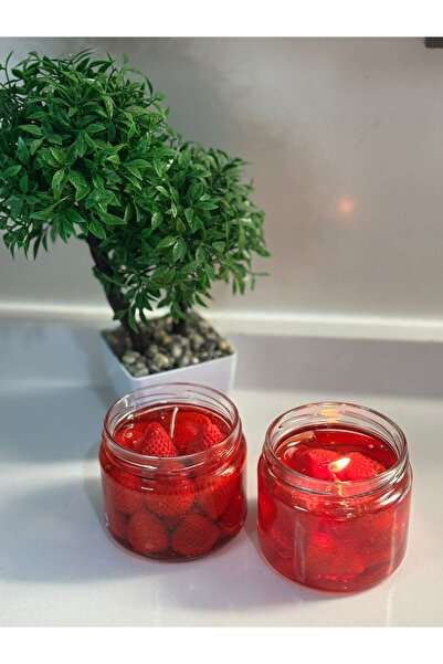 Genel Markalar Mum Çilek Reçeli Çilek Kokulu