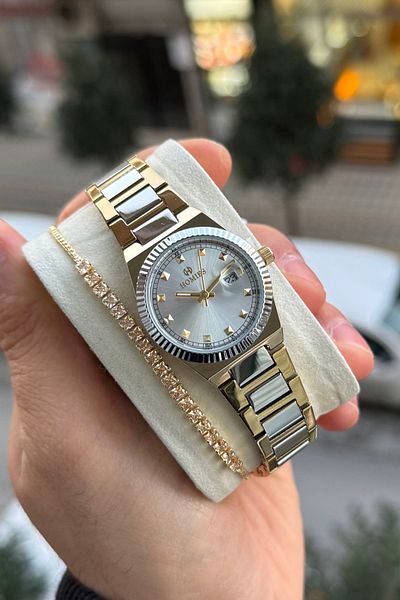 Homies Women's Wristwatch Rlx Model Gift Box and Bracelet