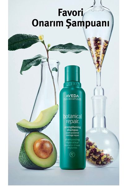 Aveda Botanical Repair 3-Piece Advantageous Set Organic Hair Shampoo Night Serum and Conditioner
