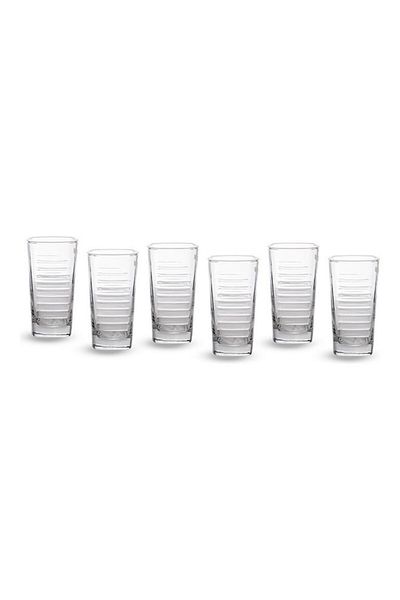 Luminarc 6-Piece Beverage Glass Set Clear
