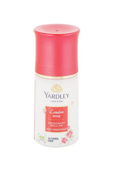 YARDLEY London Rose Anti Perspirant Roll On Deodorant 50ml