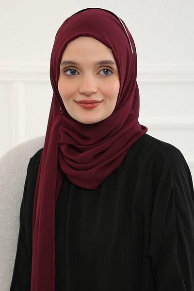 Ayşe Tasarım شال شيفون عملي، ps-22