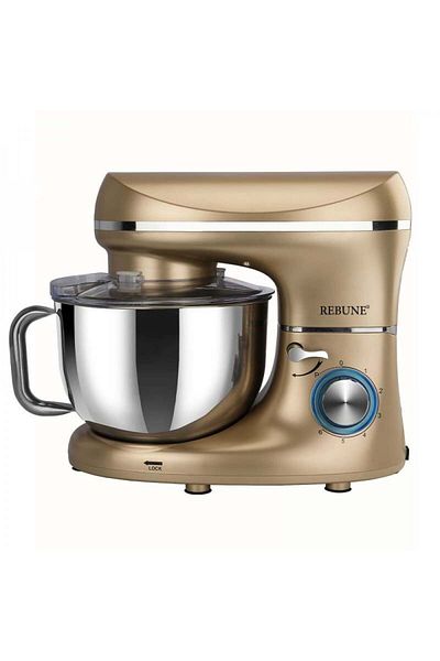 rebune Ribon Electric Mixer 5 Litre, 1100 Watt, Multicolour
