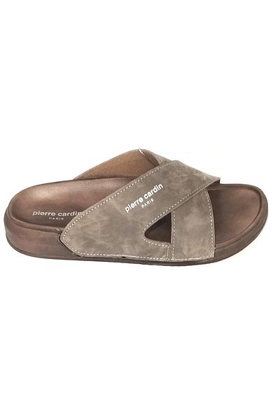 Pierre Cardin Pct-7412 Ανδρικές παντόφλες με χιαστί με λουράκι
