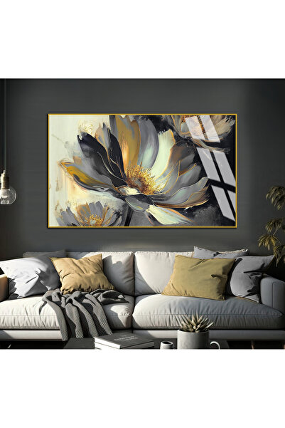 Harika bir ev HARİKABİREV | MODEL DETALIAT CU FLORI ABSTRACTE ÎN CULORI NEGRU...