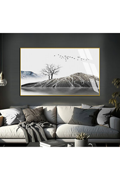 Harika bir ev HARİKABİREV | MODEL DE PEISAJ MONTAN CU PĂRTEAȚI DE PĂDURE ÎN T...