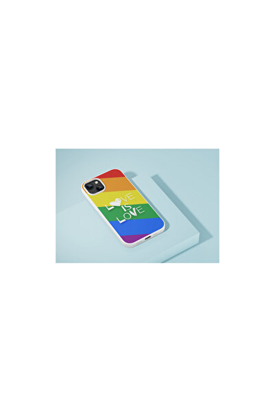 SOFTCASE Love is Love LGBT-Q Iphone Tüm Modellere Uyumlu Kılıf Iphone 6,7,8,x...