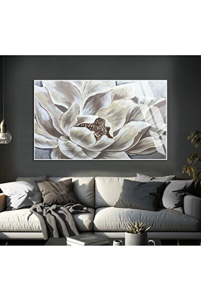 Harika bir ev HARİKABİREV | MODEL 01 CU DETALII DE FLORI GRI | TABLĂ DE STICL...